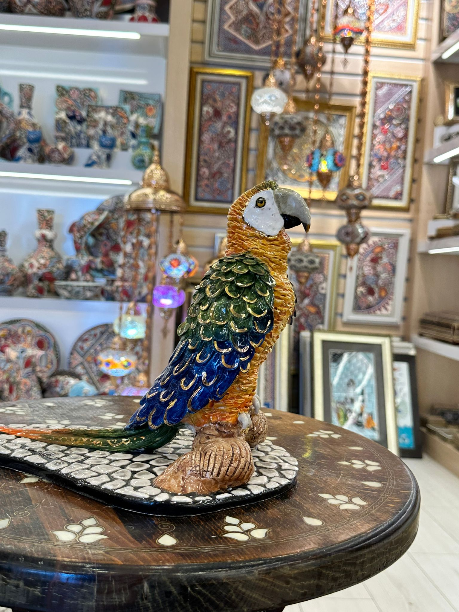 The Emerald-Winged Macaw