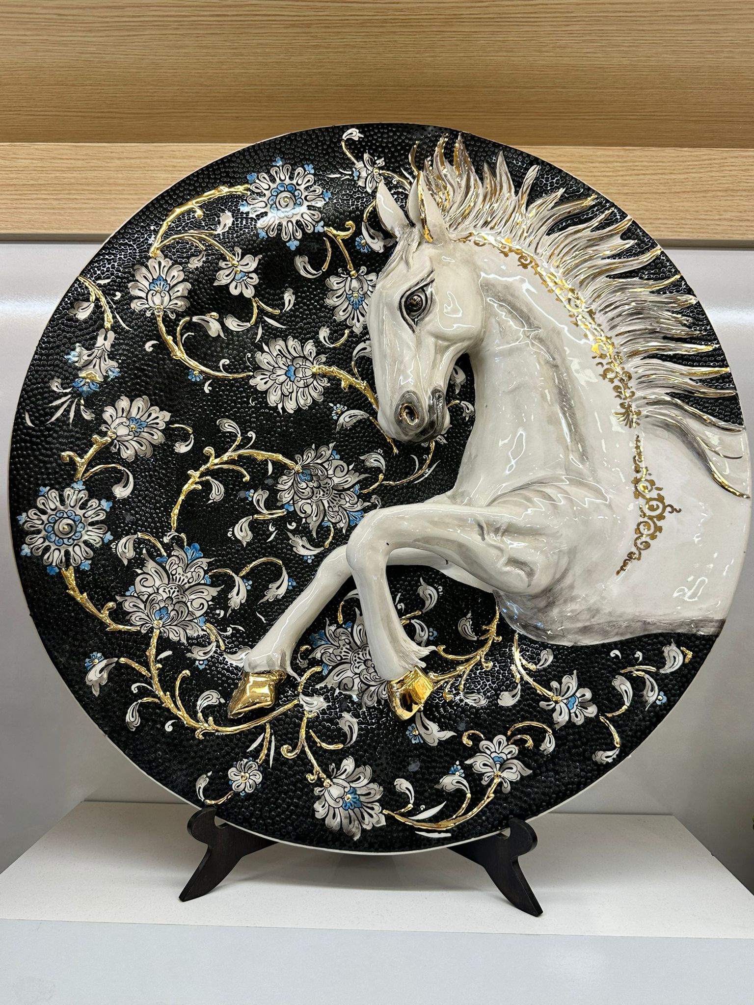 Midnight Rearing: The Stallion’s Ascent