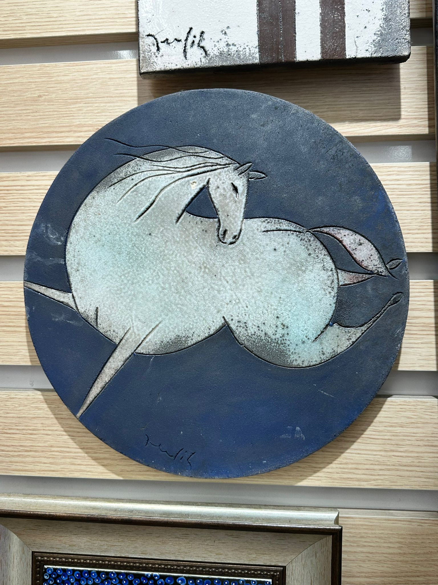 Lunar Gallop in the Midnight Sky
